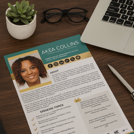 DIY SPEAKER IDENTITY SHEET